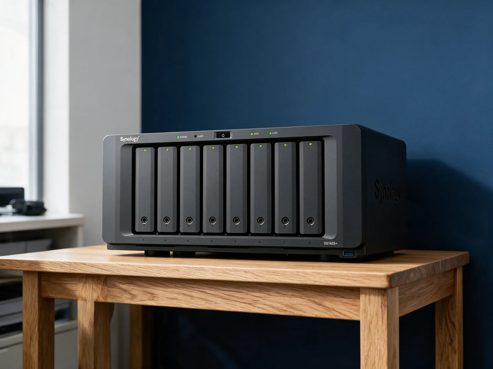 시놀로지 Synology DS1825+ 8bay 사무실 설치 예시